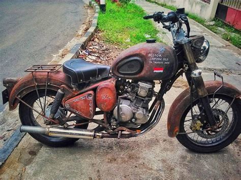 Modif Scorpio Dijadiin Motor Jaman Old | BonsaiBiker.Com