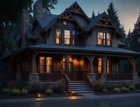 Beautiful Craftsman Style Home Background Wallpapers Craftsman House