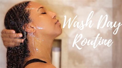 4b Natural Hair Wash Day Routine Start To Finish Youtube