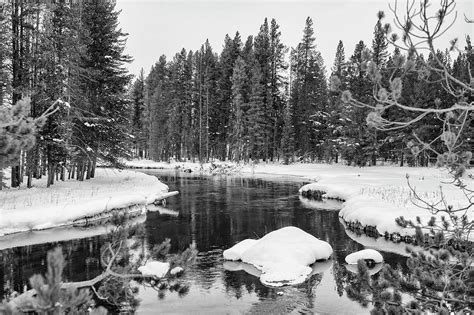 Yellowstone Winter River Landscape 10 Photograph By Hugh Hargrave Fine Art America