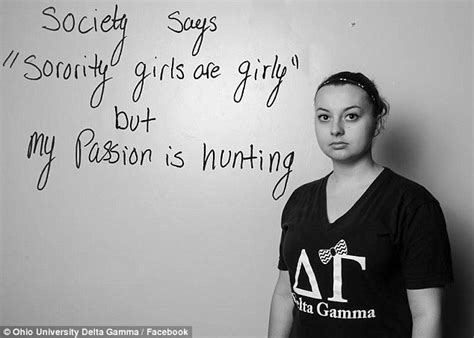 Zheta Rho Chapter At Ohio University Speak Out Against Sorority Girl Stereotypes Daily Mail Online