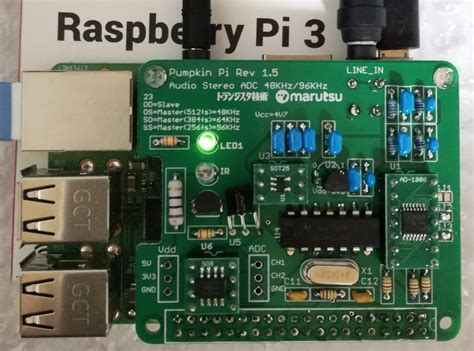 Adc Board For Raspberry Pi 3 Spinor Lab