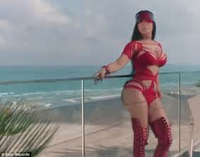 Rapper Nicki Minaj Sizzles In New Music Video With Future Daily Mail