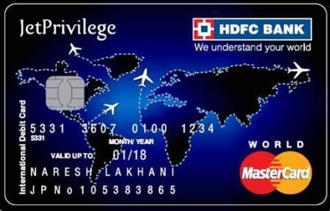 But in case you didn't get debit card during account opening you can always apply for it by submitting an application at your nearest bank branch or online through official website of the hdfc. HDFC JetPrivilege Debit Card earnings change next month - Live from a Lounge