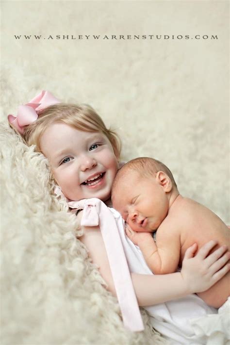 Sibling Pose For Newborn And Sibling Safe Pose For Older Toddlers To