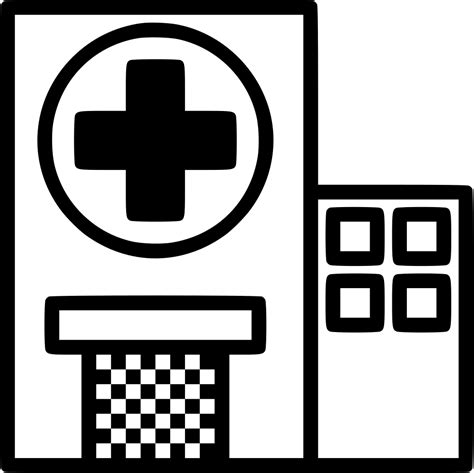 Hospital Building Medical Care Svg Png Icon Free Download (#490422 ...