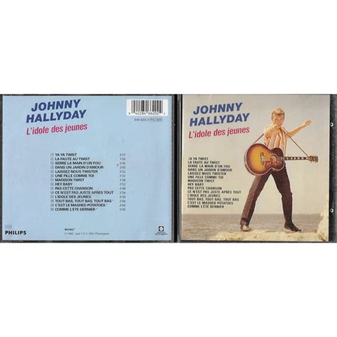 L Idole Des Jeunes Johnny Hallyday Cd Libertemusic Id
