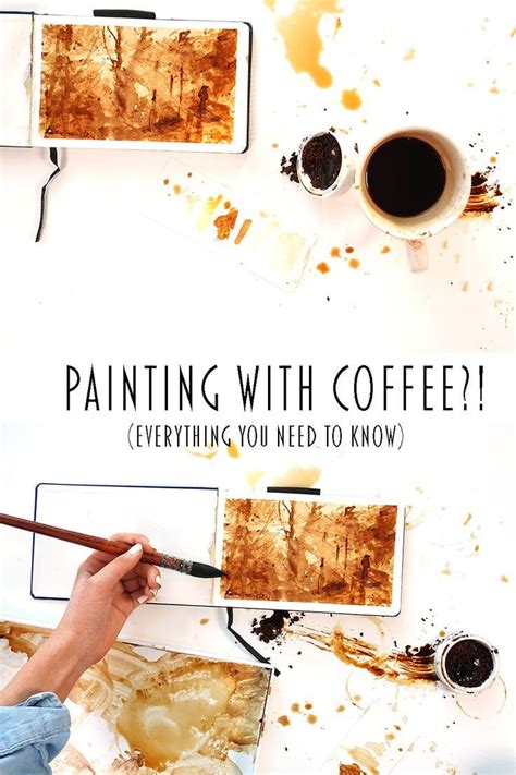 Art Blog Painting With Coffee Art Inspiration Artist Blog Post