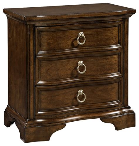 Broyhill Elaina 3 Drawer Night Stand Nightstands And Bedside Tables