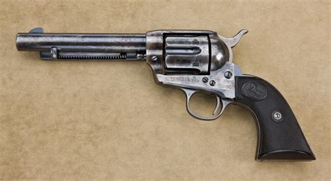 Colt Single Action Army Revolver 32 20 Caliber Blue And Case