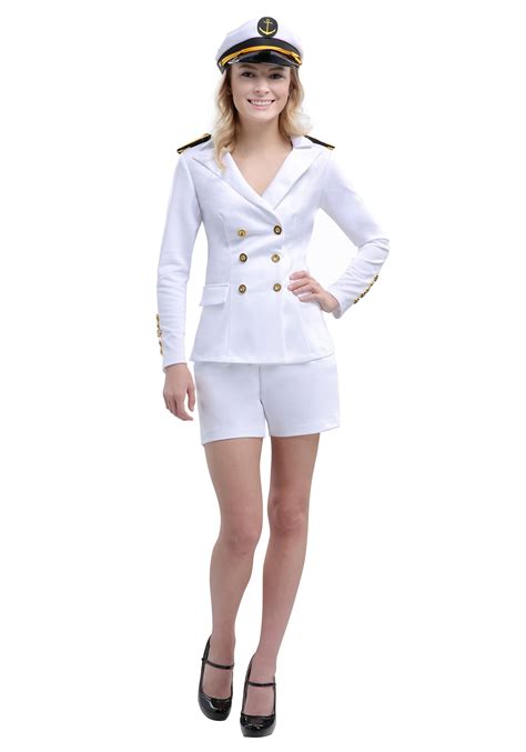 yacht captain costume for women