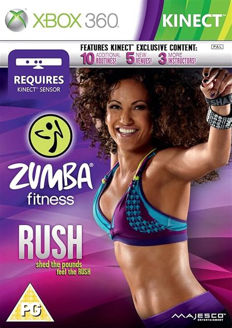 Zumba Fitness Rush Kinect Required Xbox Amazon Co Uk Pc