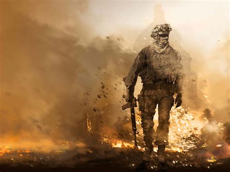 X Call Of Duty Modern Warfare Remastered Game Wallpaper