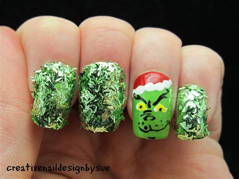 Creative Nail Design By Sue Let It Snow Challenge Holiday Movie