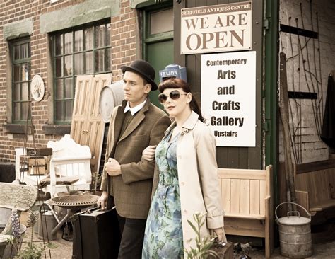 Signing The Sheffield Antiques Quarter