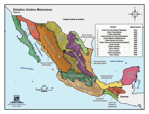 Primaria Agustín Barragán Silva Mapas De La República Mexicana
