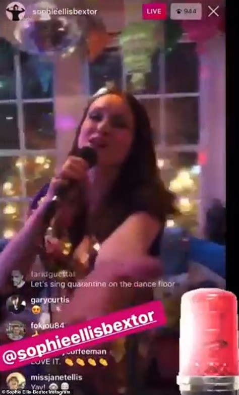 Sophie Ellis Bextor Live Streams A Dazzling Disco From Her