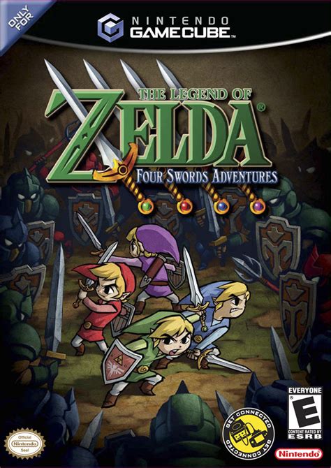 The Legend Of Zelda Four Sword Videojuego Gamecube Vandal