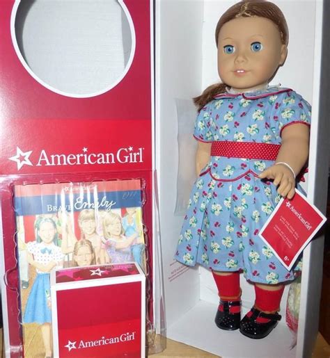 American Girl Emily 18 Doll And Paperback Book And Accessories New In