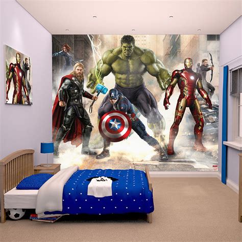 Marvel Comics And Avengers Wallpaper Wall Murals DÉcor Bedroom