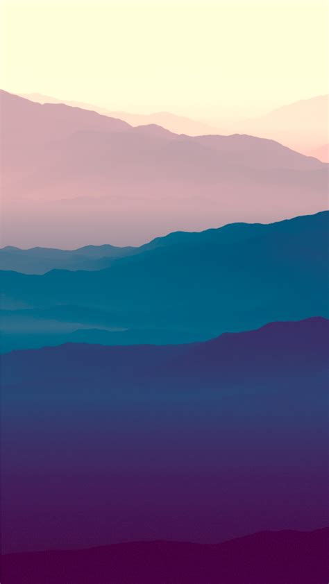 Purple Mountains Minimal 4k Wallpapers Hd Wallpapers Id 23933