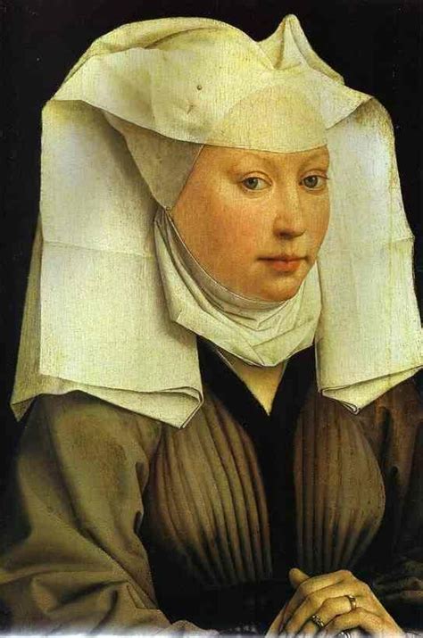 Rogier Van Der Weyden Portrait Of Young Woman