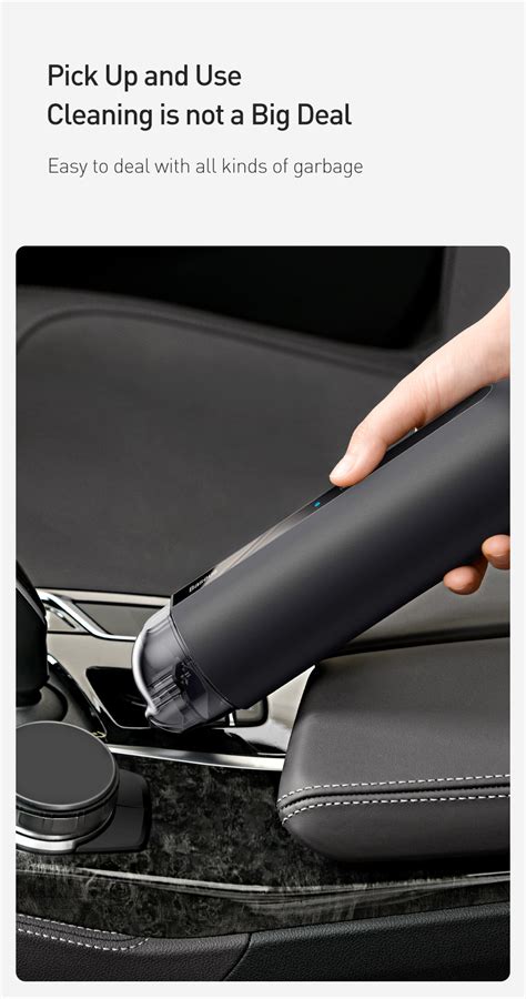 Baseus A2 Car Vacuum Cleaner Mini Handheld Auto Vacuum