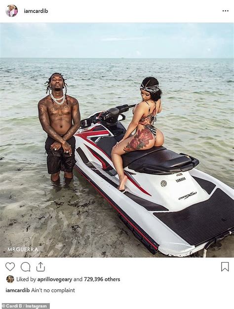cardi b and offset madness on caribbean photo neoadviser