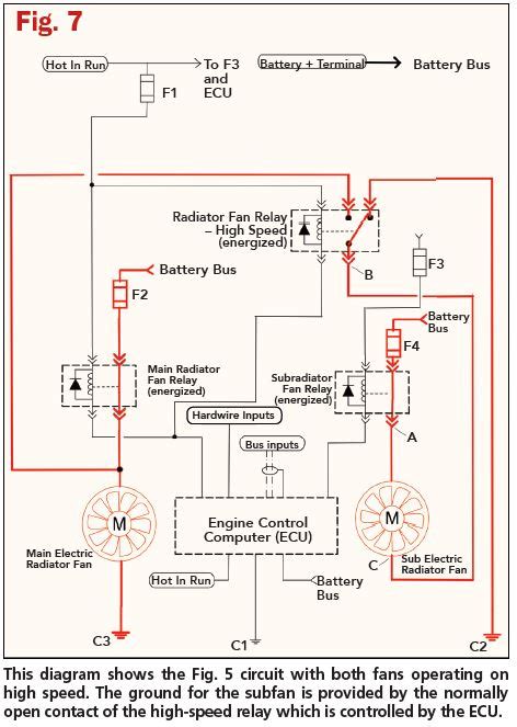 Wiring Diagrams For A Car Radiator Fan 12v Dc