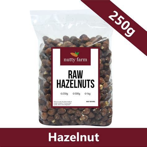 Raw Hazelnuts 250g 1kg By Nutty Farm Shopee Philippines