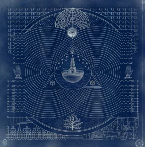 Harmonic Universe Blue Print By Dmd Sacred Geometry