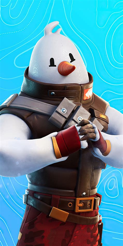 1080x2160 Snowmando Outfit Fortnite 4k One Plus 5thonor 7xhonor View