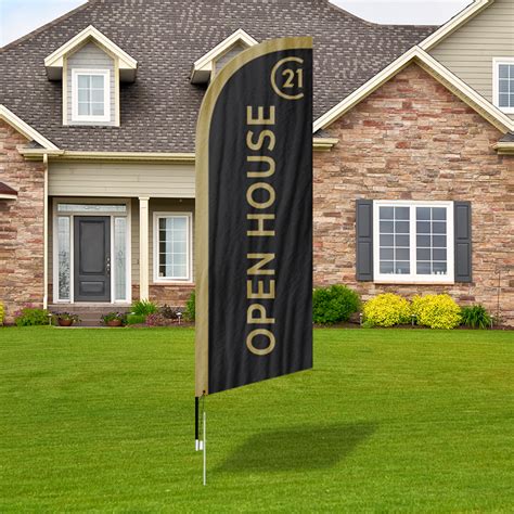 Century 21 Open House Feather Flag Sign Dee Sign