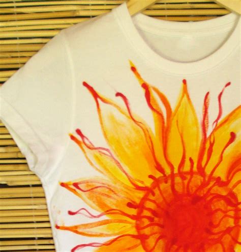 Hand Painted Tshirt Fabric Paint Shirt T Shirt Painting