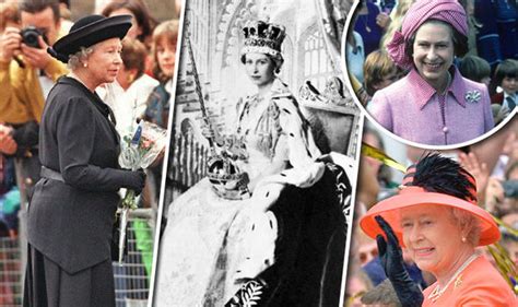 Queens Coronation Anniversary Look Back At Years That
