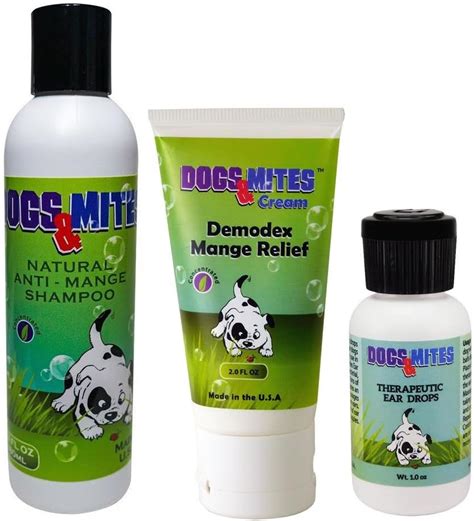 Dogs N Mites Complete Anti Demodex Set For Treatment Of Sarcoptic Mange
