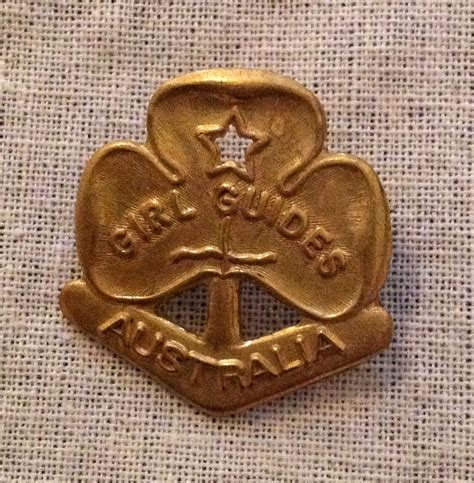 Guide Promise badge Australia 1984 | Guide badges, Brownie guides, Girl ...