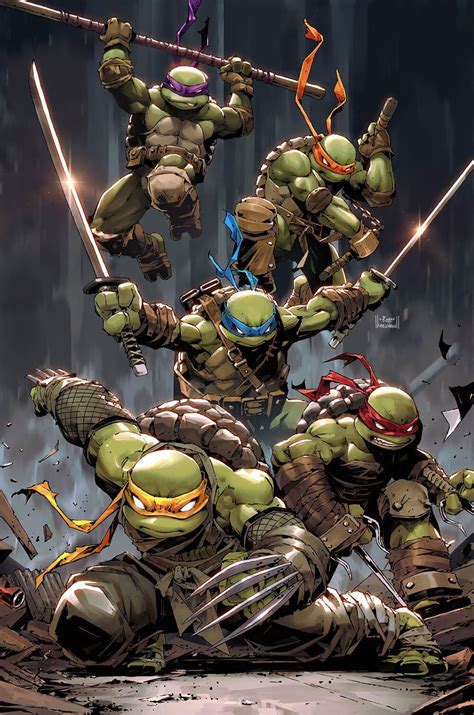 Turles Art By Illustrator Kael Ngu Teenage Mutant Ninja Turtles