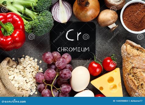 Food Rich In Chromium Stock Photo Image Of Foods Chromium 144598884