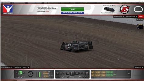 Iracing Motorsport Simulator Shot With Geforce Gtx Dirt Super Late