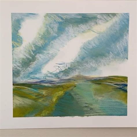 Oil Pastel Abstract Landscapes Video Landscape Art Abstract