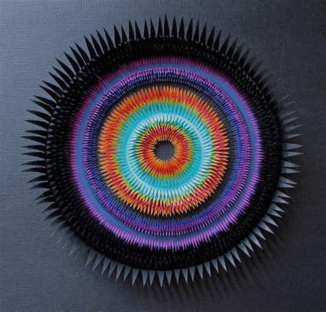 Mesmerizing Colorful Paper Art Sculptures Fubiz Media