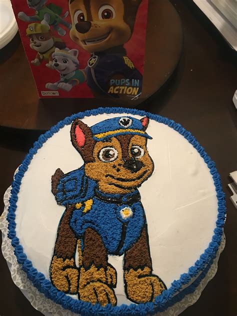 Chase Paw Patrol Cake More Police Theme Party Paw Patrol Birthday Cake