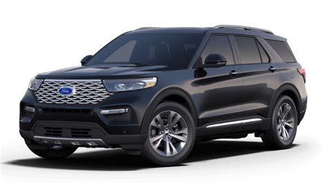 Ford's st cars typically adopt distinctive visual elements, and the explorer st just replaces all the standard crossover's chrome with black trim, much like the explorer sport that came before it. 2020 Ford Explorer: XLT vs. Limited vs. ST vs. Platinum
