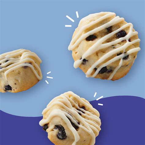 Pillsbury Soft Baked Mini Sweet Biscuits Blueberry 105 Oz Delivery