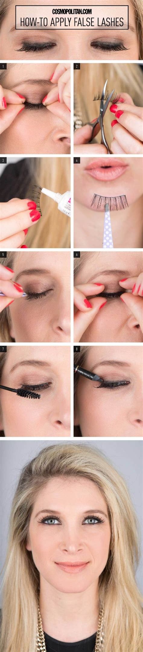 this is the easiest way to apply false eyelashes applying false lashes false lashes applying