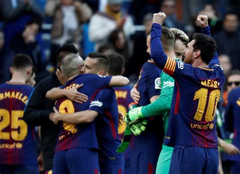 The biggest match of the la liga season as the two best sides in spain, real madrid and fc barcelona, will face each other now on april 10th at . Barcelona player ratings vs Real Madrid