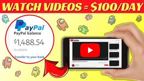 These websites have very simple tasks that you can do for example watching videos to earn money and all the websites have different payment methods, mainly paypal. Earn PayPal Money From Watching YouTube Videos (2021)