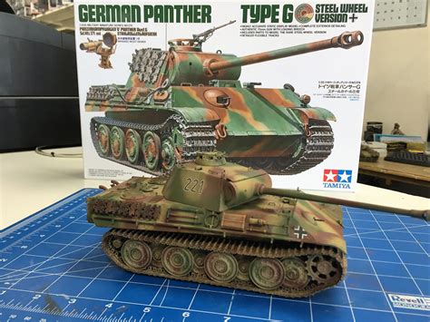 Building The Tamiya Panther G Steel Wheel Version With Friulmodel