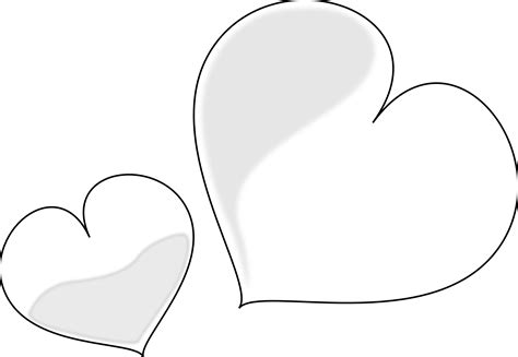 84 Free Heart Clipart Black And White